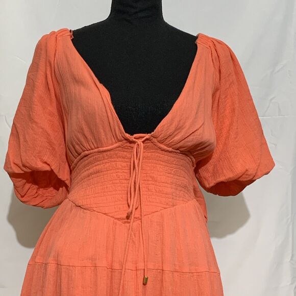 Free People Perfect Day Mini Dress Watermelon Size XS Nwt - Picture 3 of 6